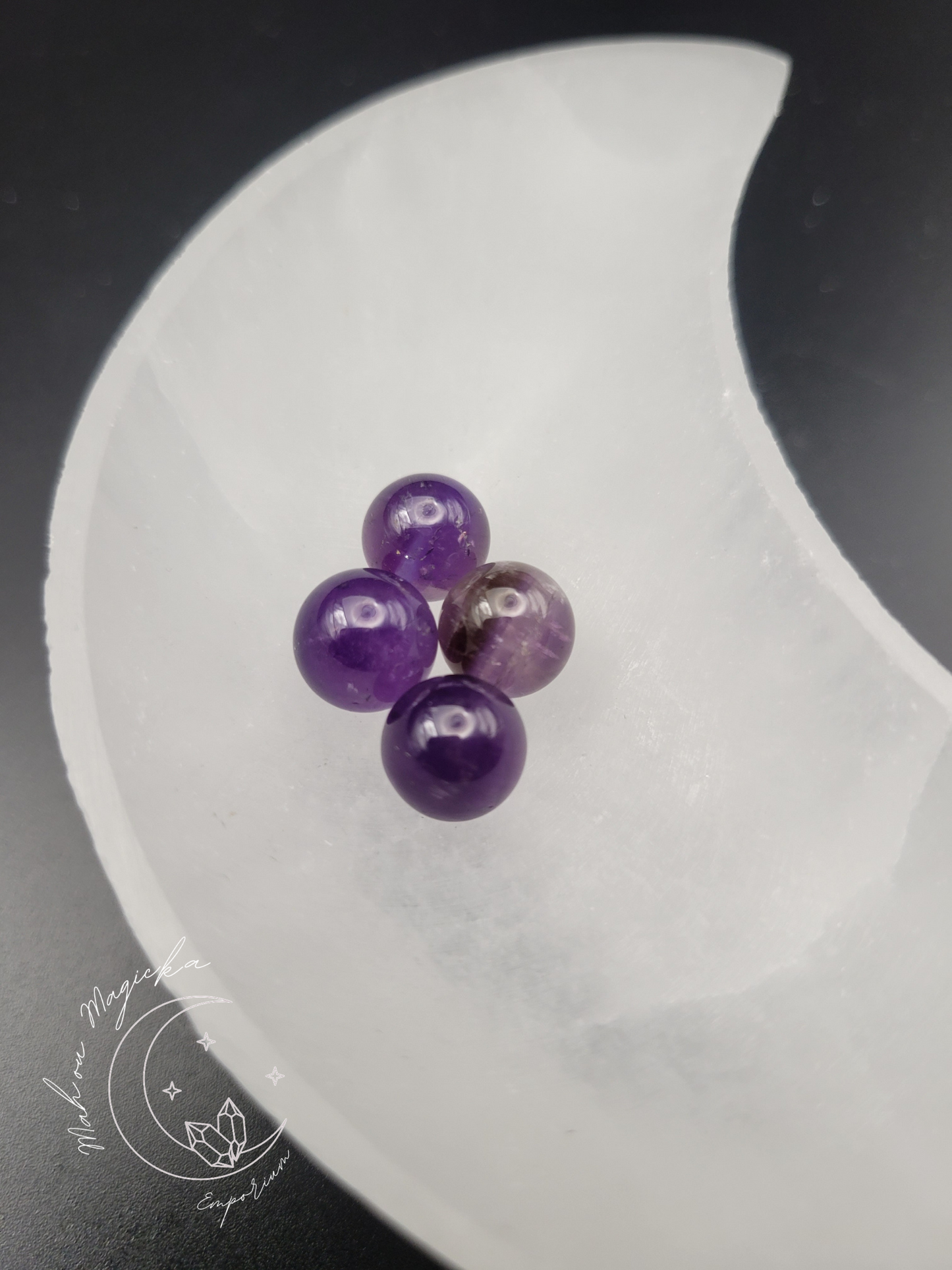 Small Amethyst Spheres