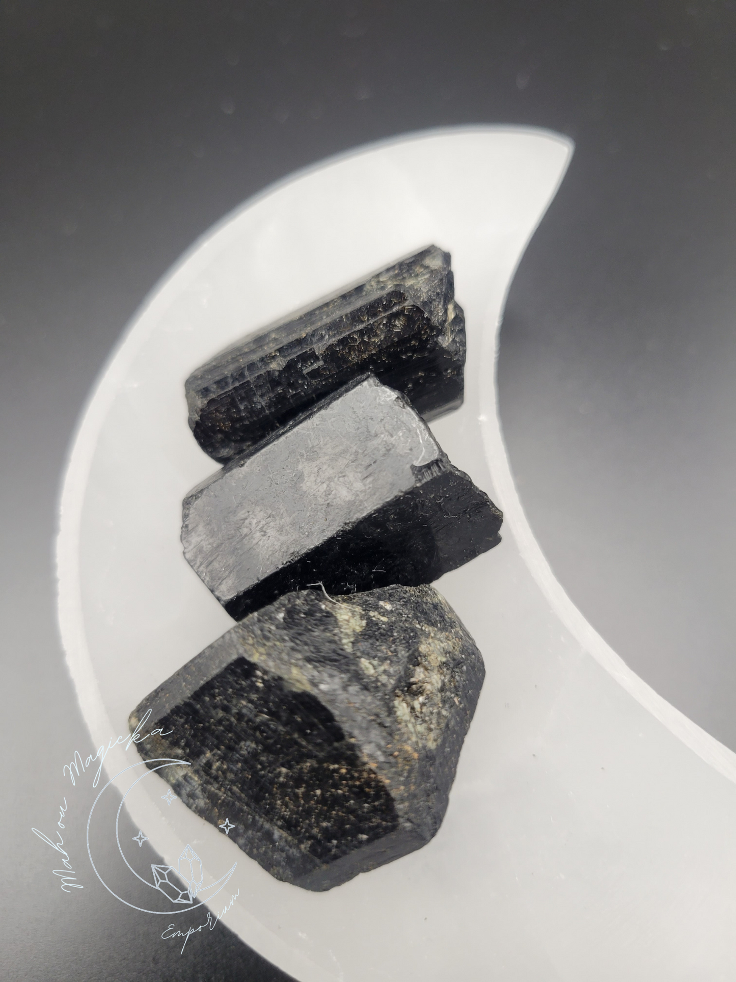 Raw Black Tourmaline Chunk Crystal