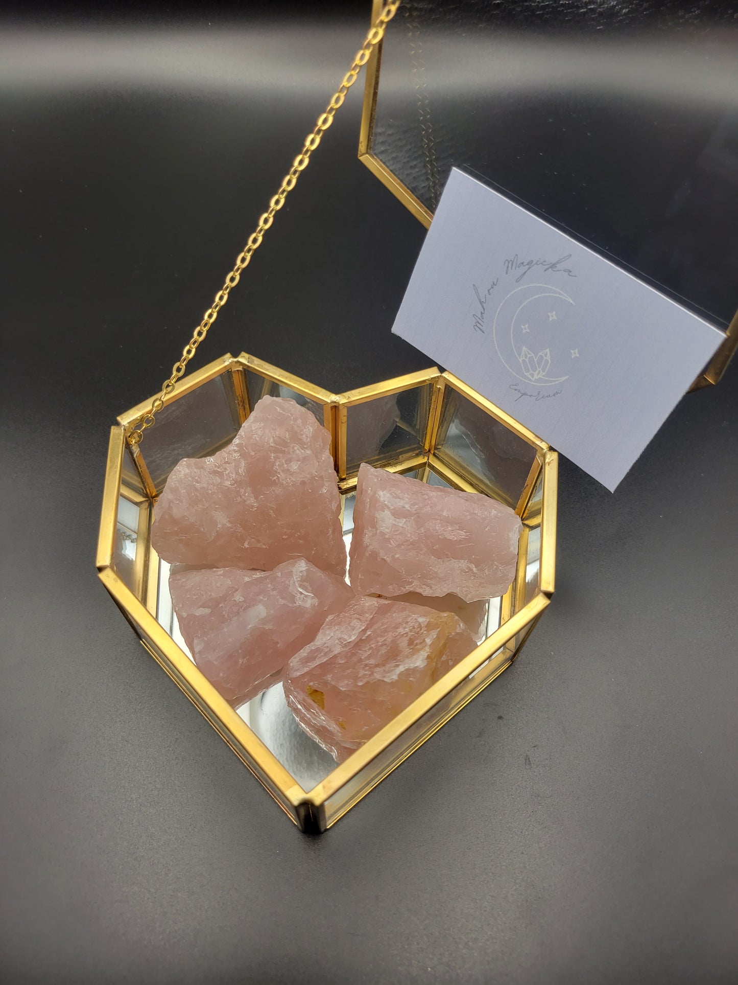 Raw Rose Quartz Crystal