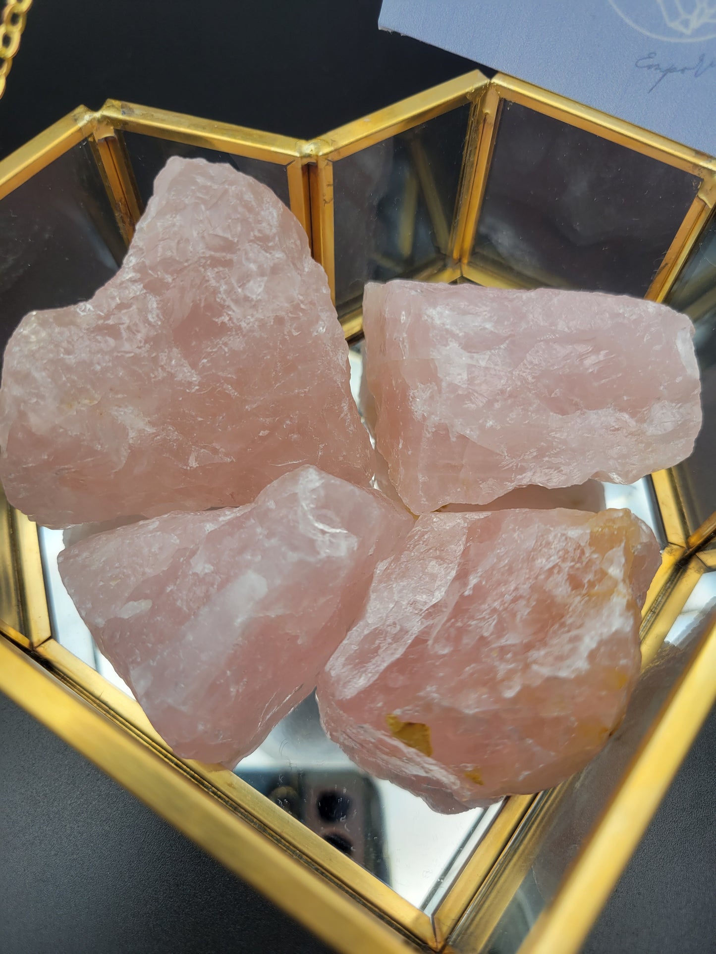 Raw Rose Quartz Crystal