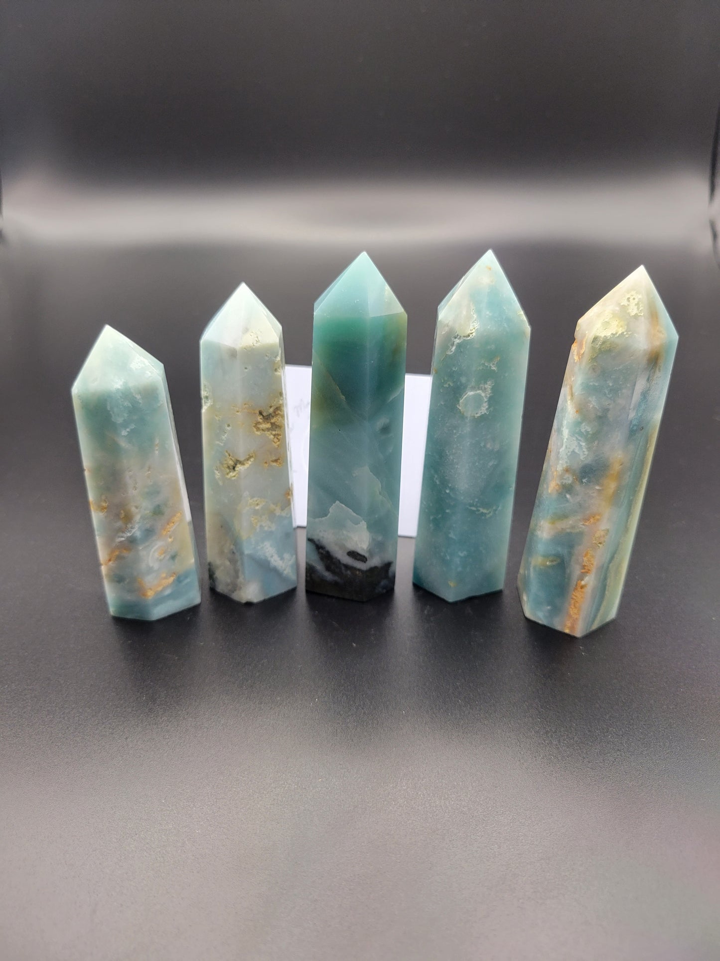 Sky Blue Quartz Points