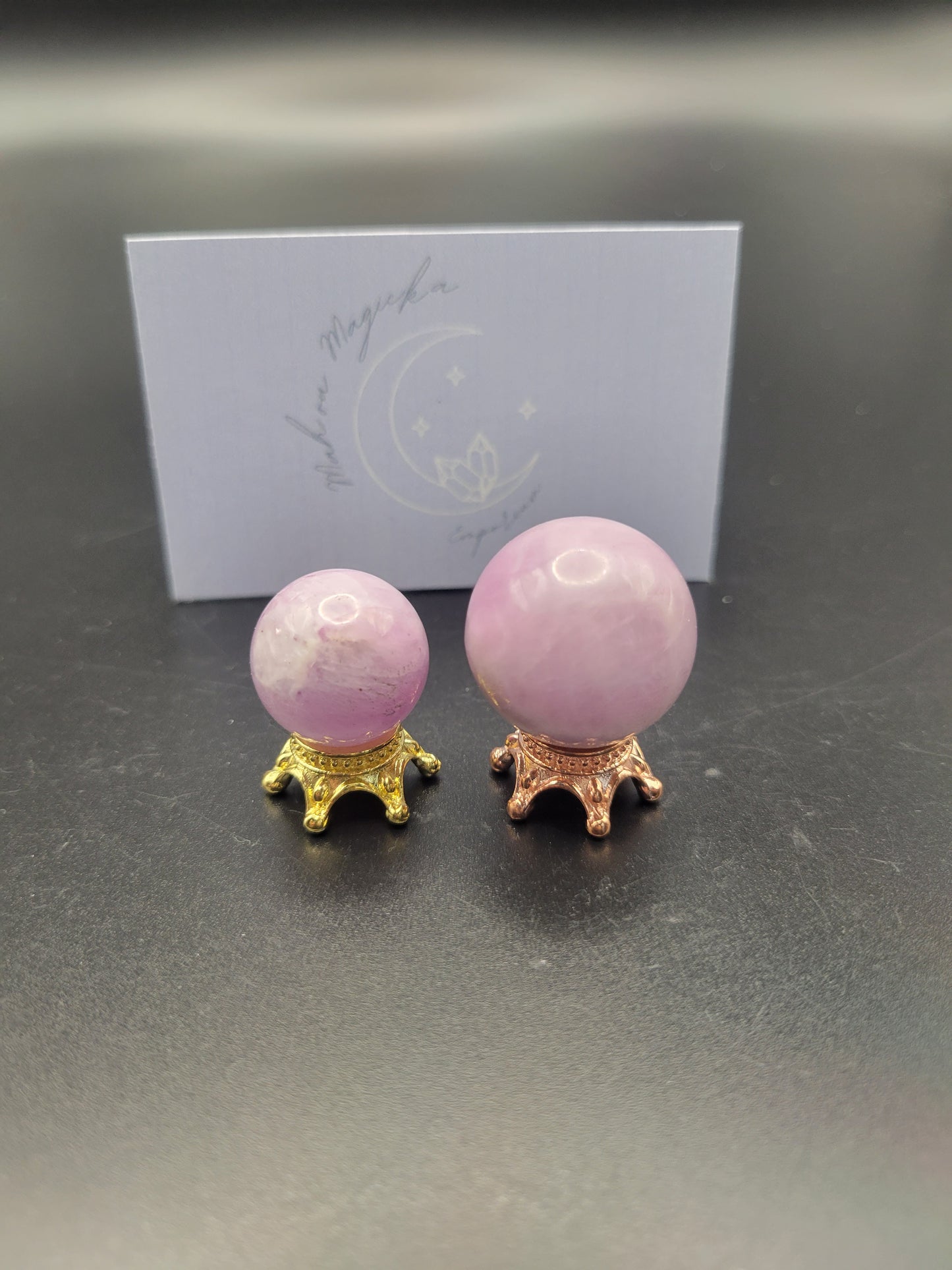 Small Kunzite Sphere