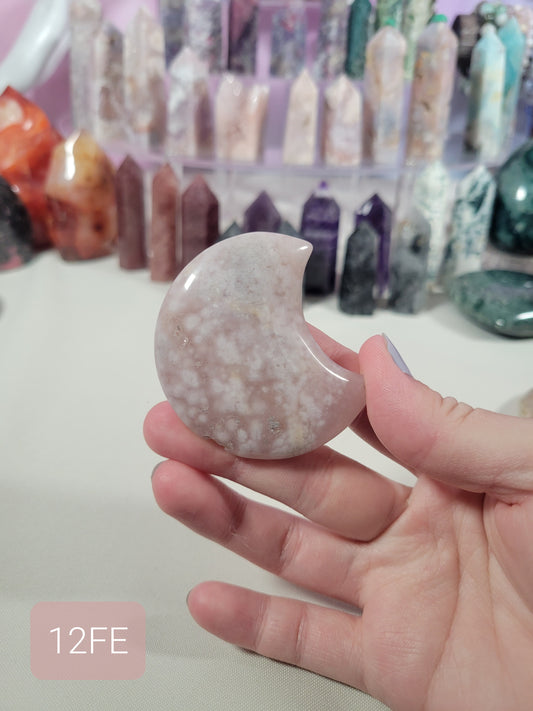 Flower Agate Moon 12FE