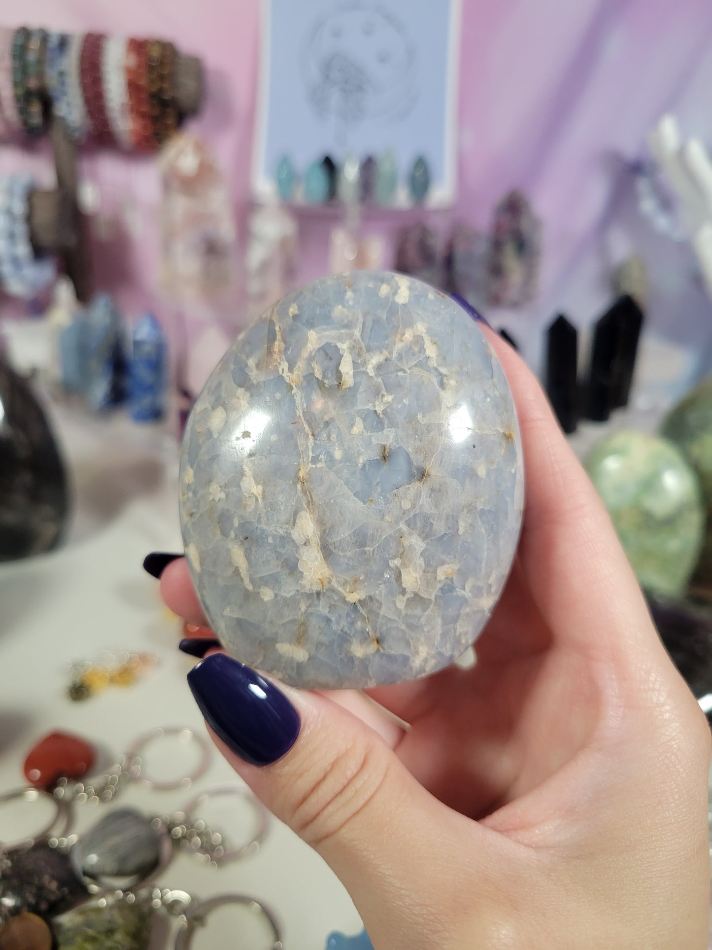 Periwinkle Blue Opal Freeform 45PW