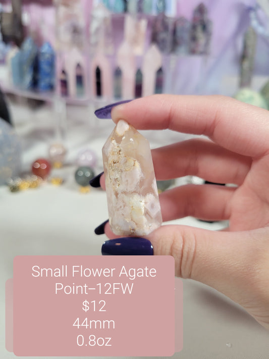 Small Flower Agate Point