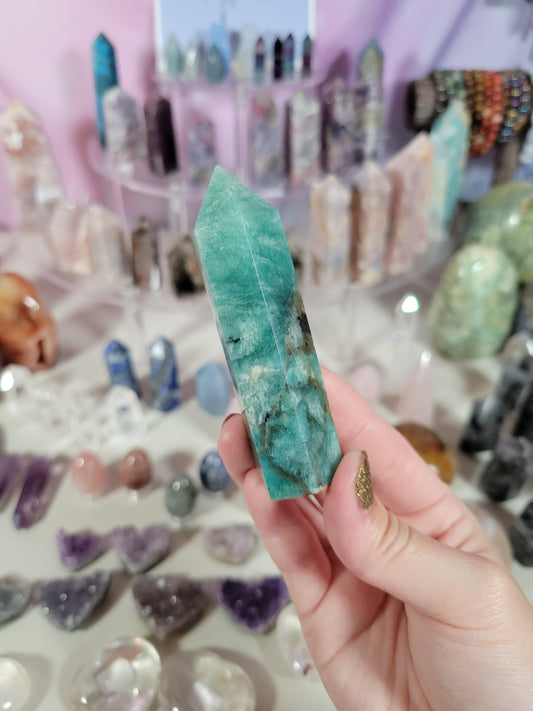 Amazonite Point 15AA