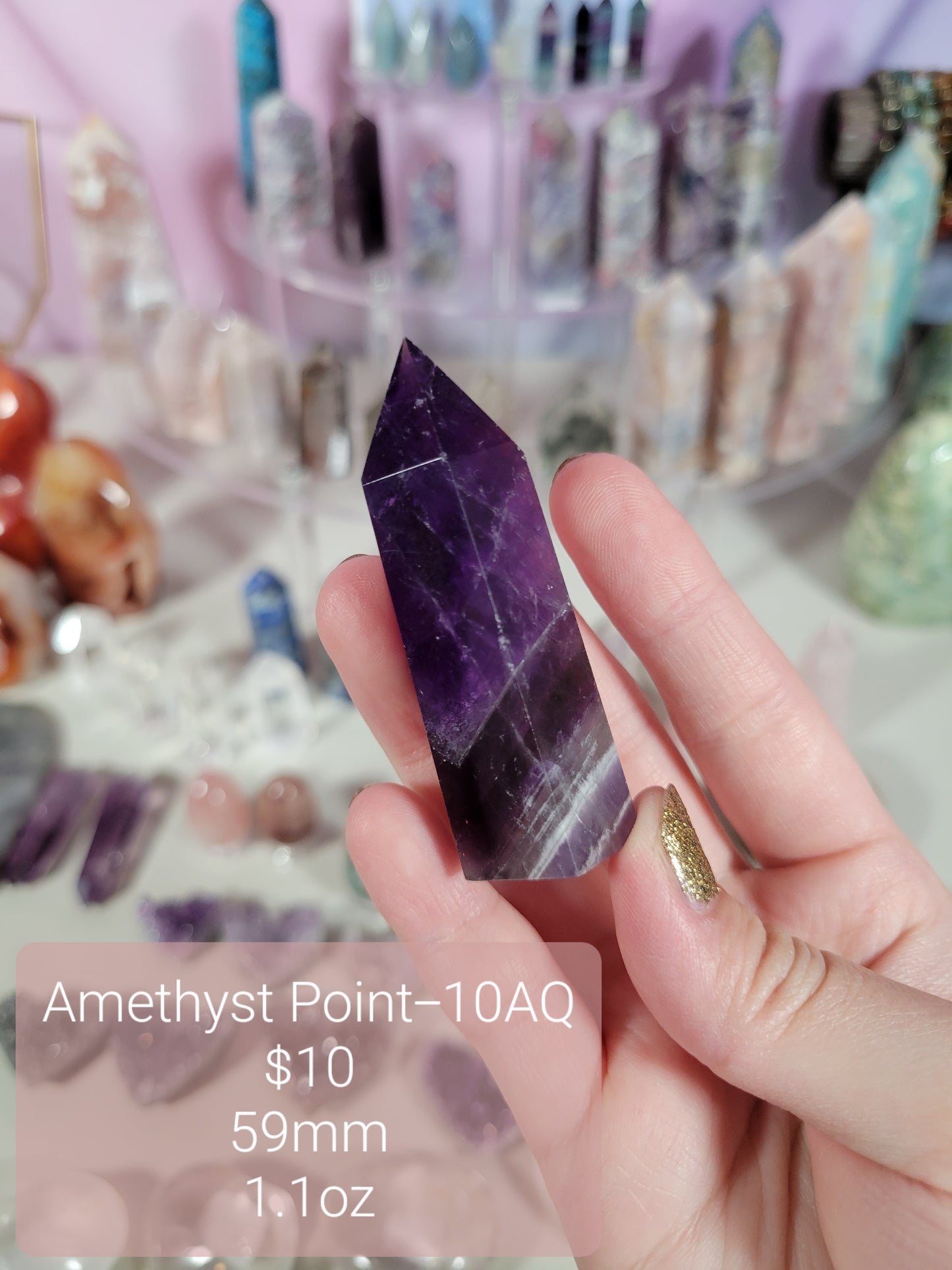 Small Amethyst Points