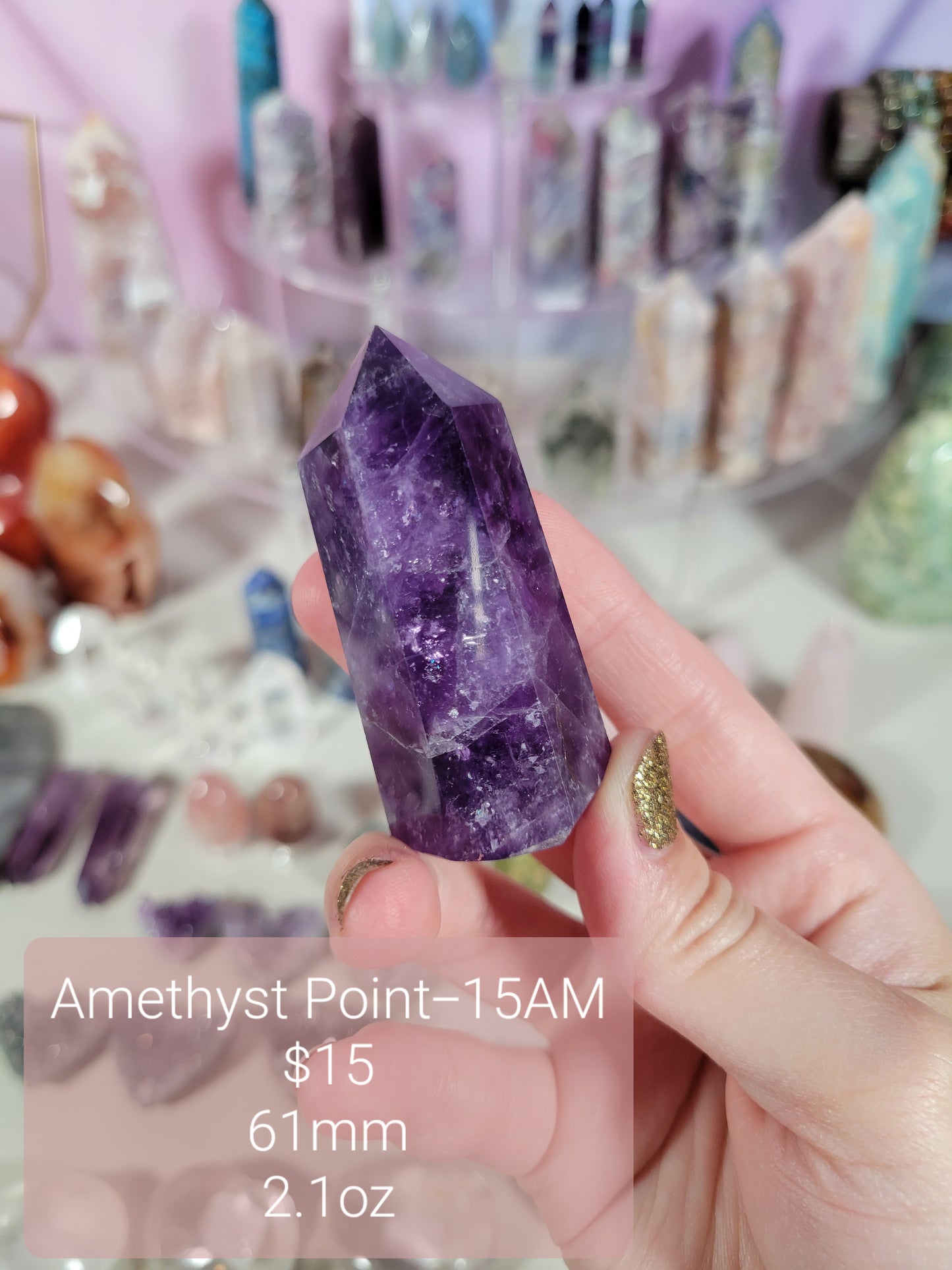 Small Amethyst Points