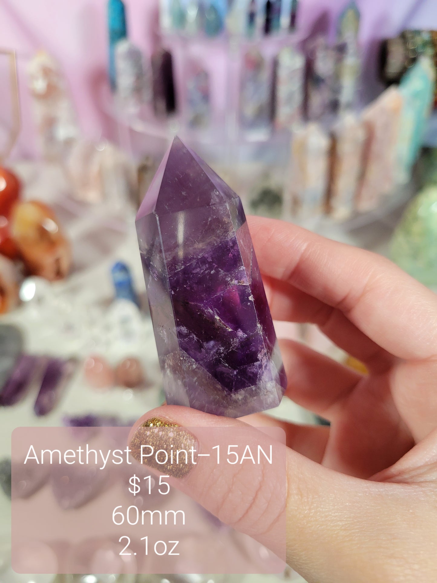 Small Amethyst Points