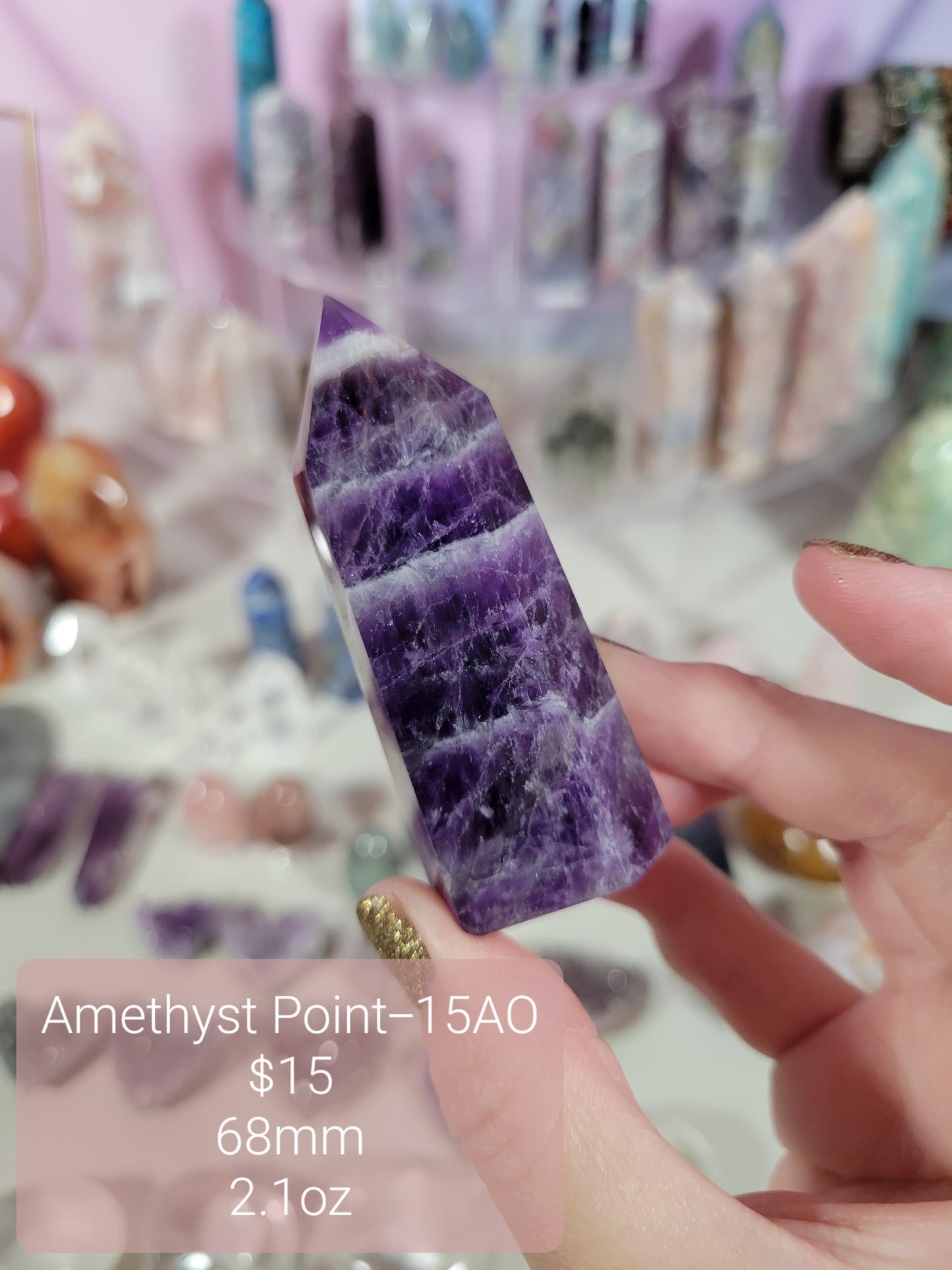 Small Amethyst Points