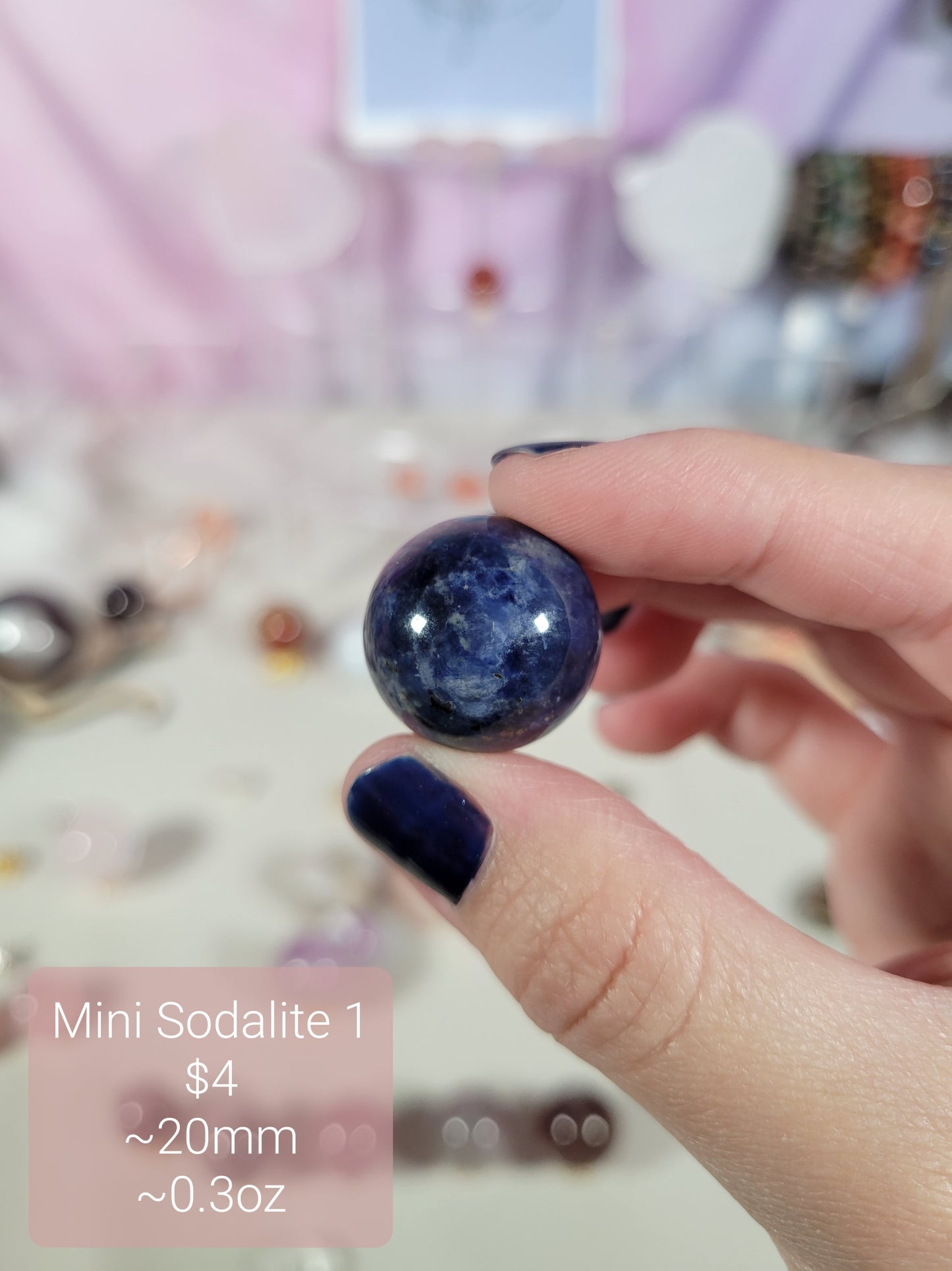 Small Sodalite Spheres