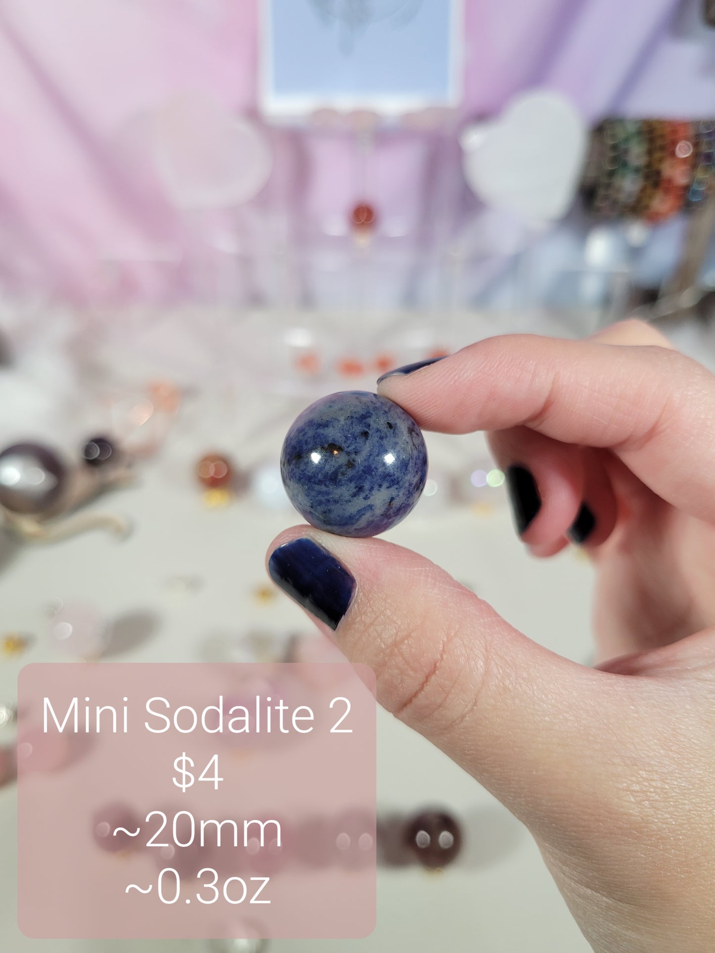 Small Sodalite Spheres