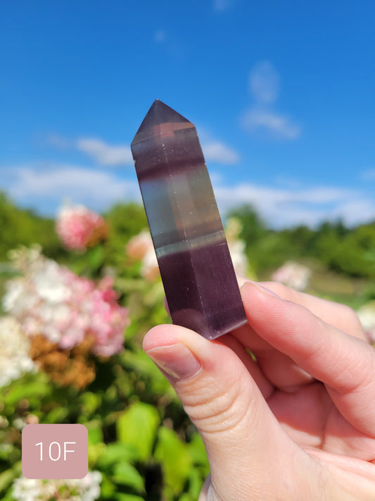 Rainbow Fluorite Point 10F