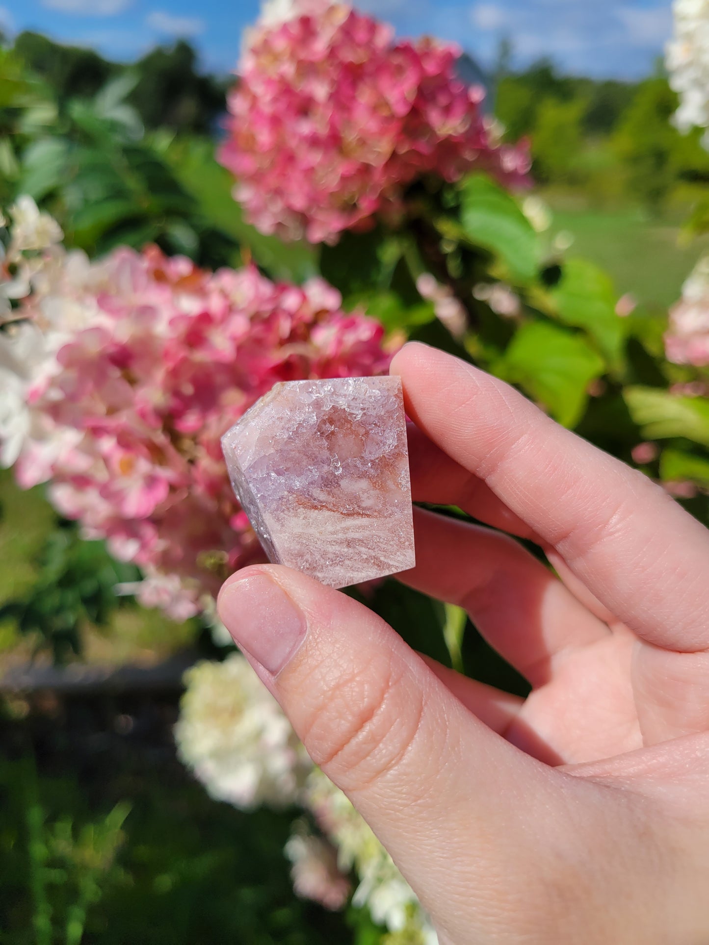 Small Pink Amethyst Freeform HIGH QUALITY 15P