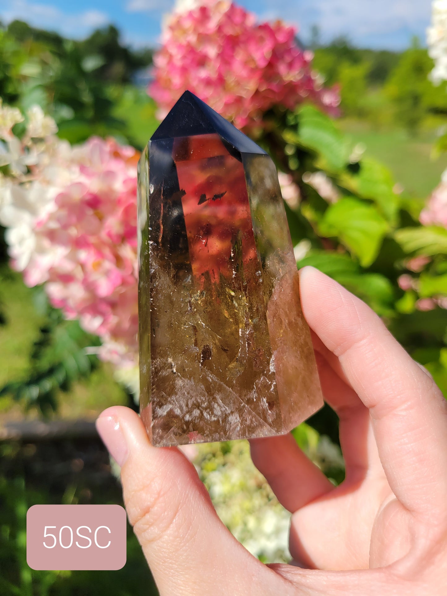 Chunky Smoky Citrine Point 50SC