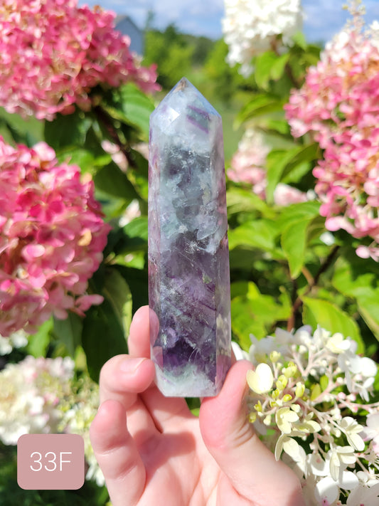 Rainbow Fluorite Tower 33F