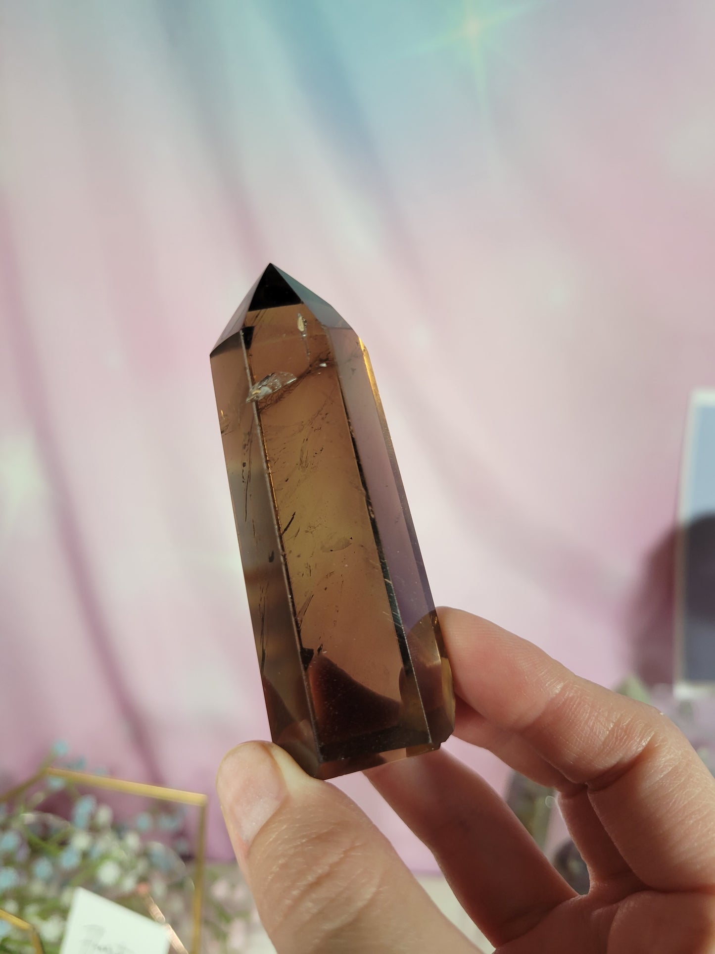 Smoky Quartz Point 22SM