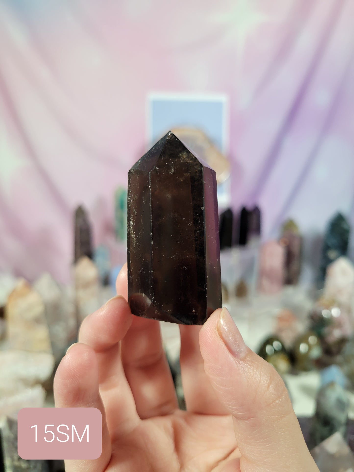 Dark Smoky Quartz 15SM