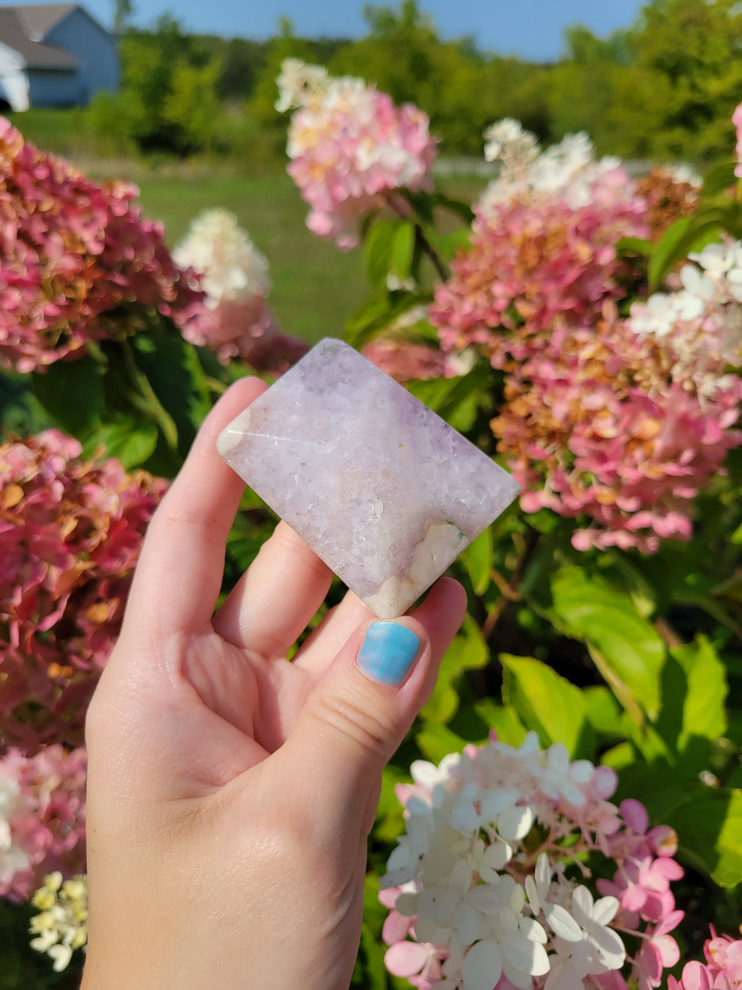 Amethyst Flower Agate Freeform 25FF