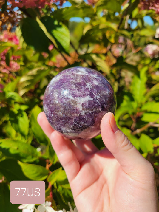 Unicorn Stone Sphere 77US