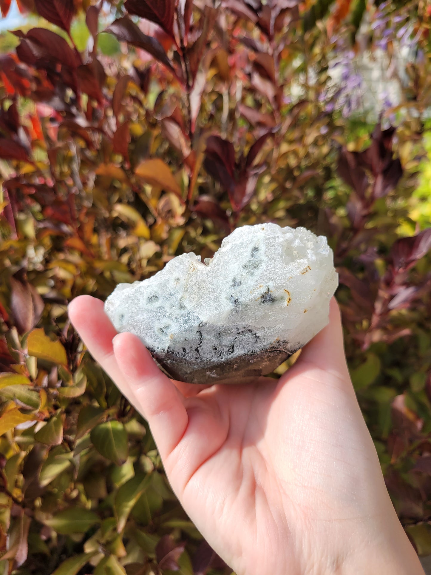 Apophyllite with Peach Stillbite Specimen Cluster 35AP