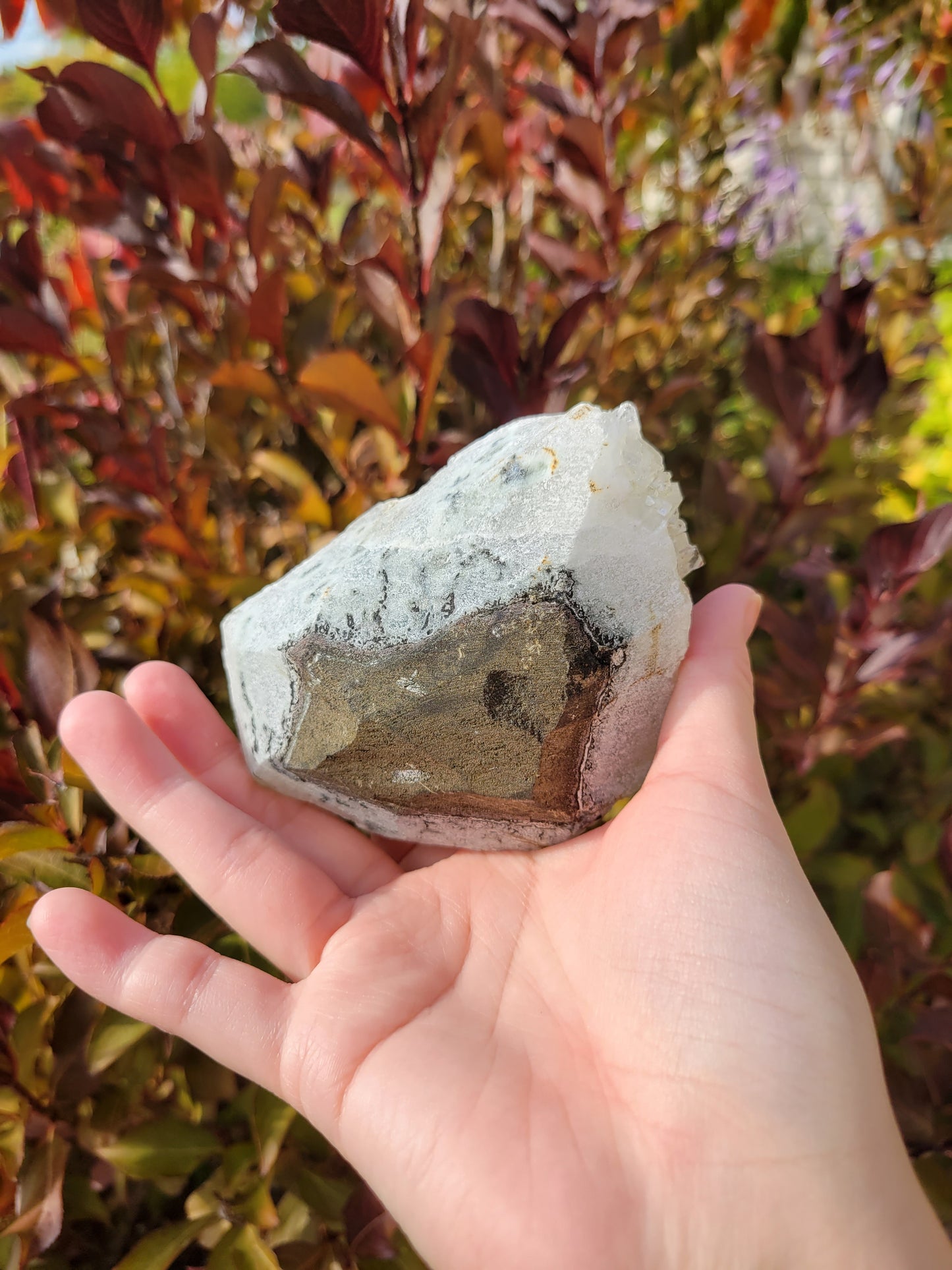 Apophyllite with Peach Stillbite Specimen Cluster 35AP