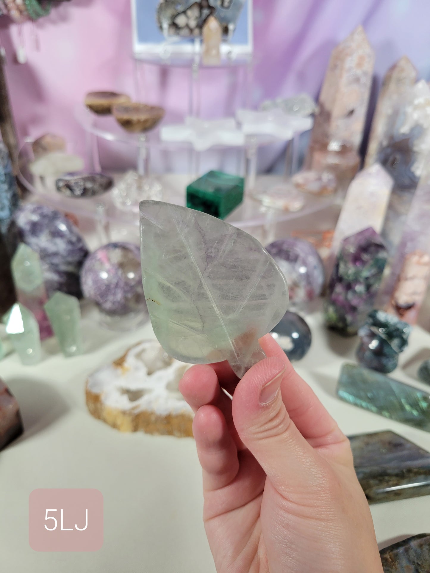 Fluorite Leaves- Many to choose from!