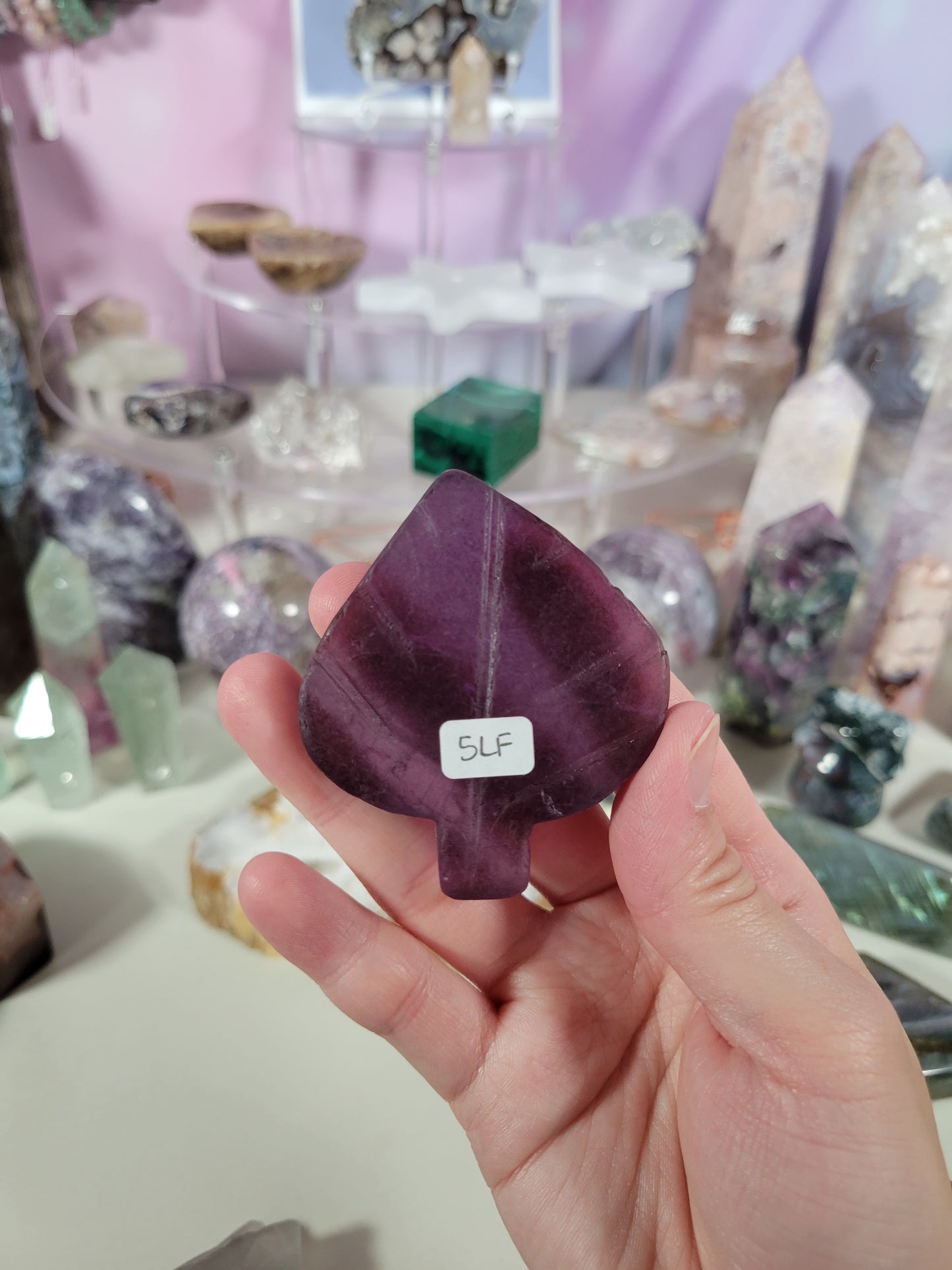 Fluorite Leaves- Many to choose from!