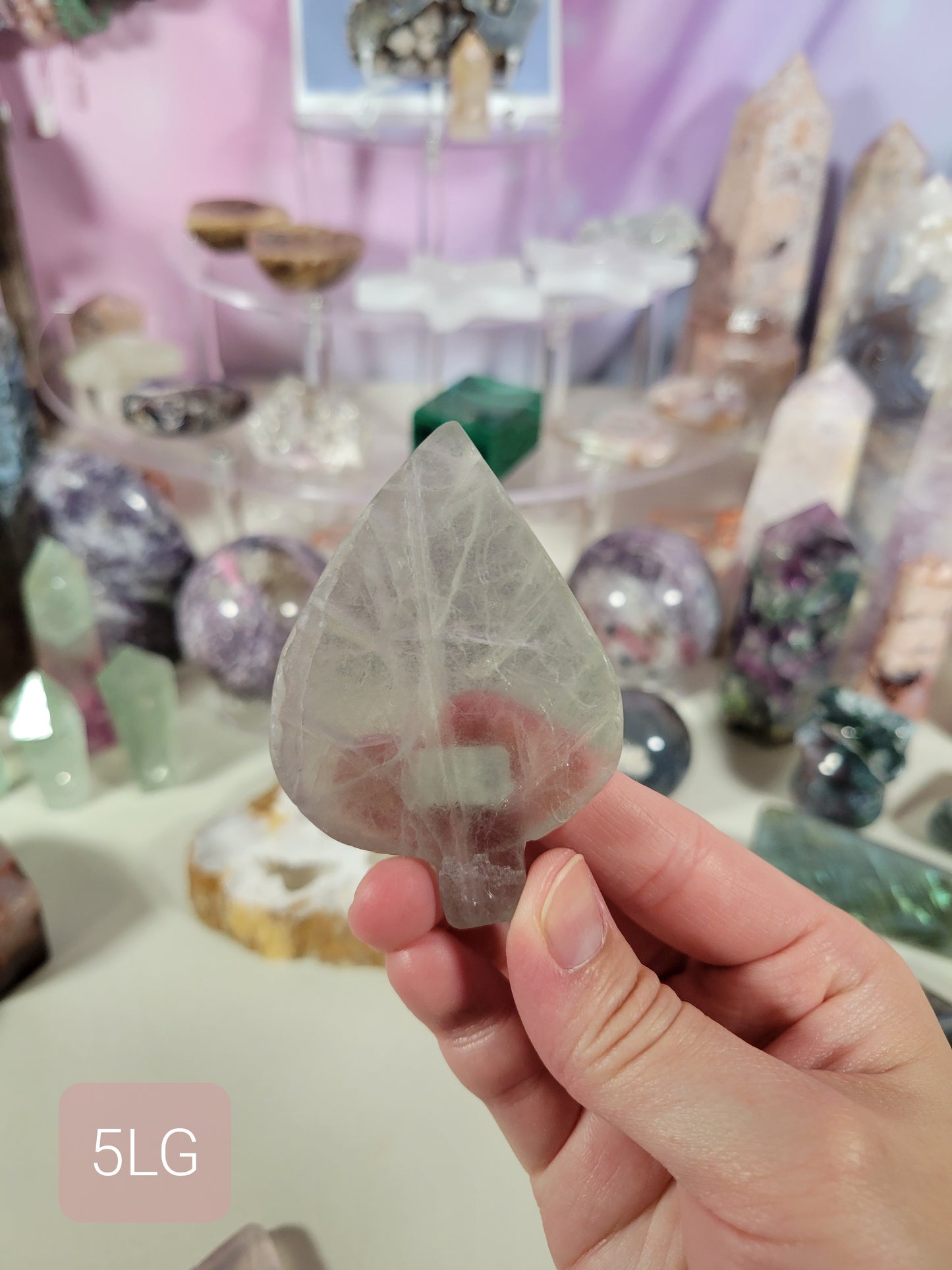 Fluorite Leaves- Many to choose from!