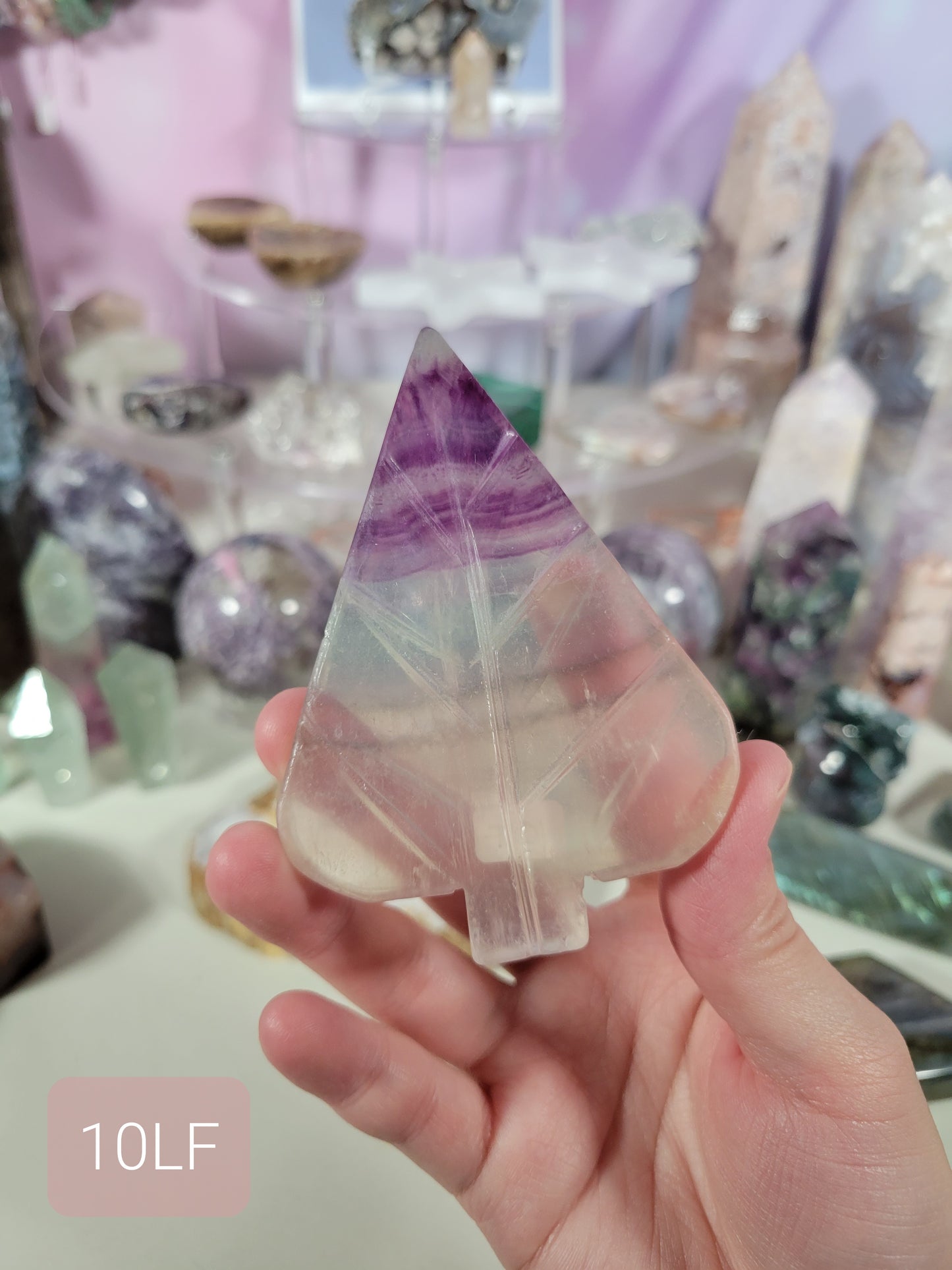 Fluorite Leaves- Many to choose from!