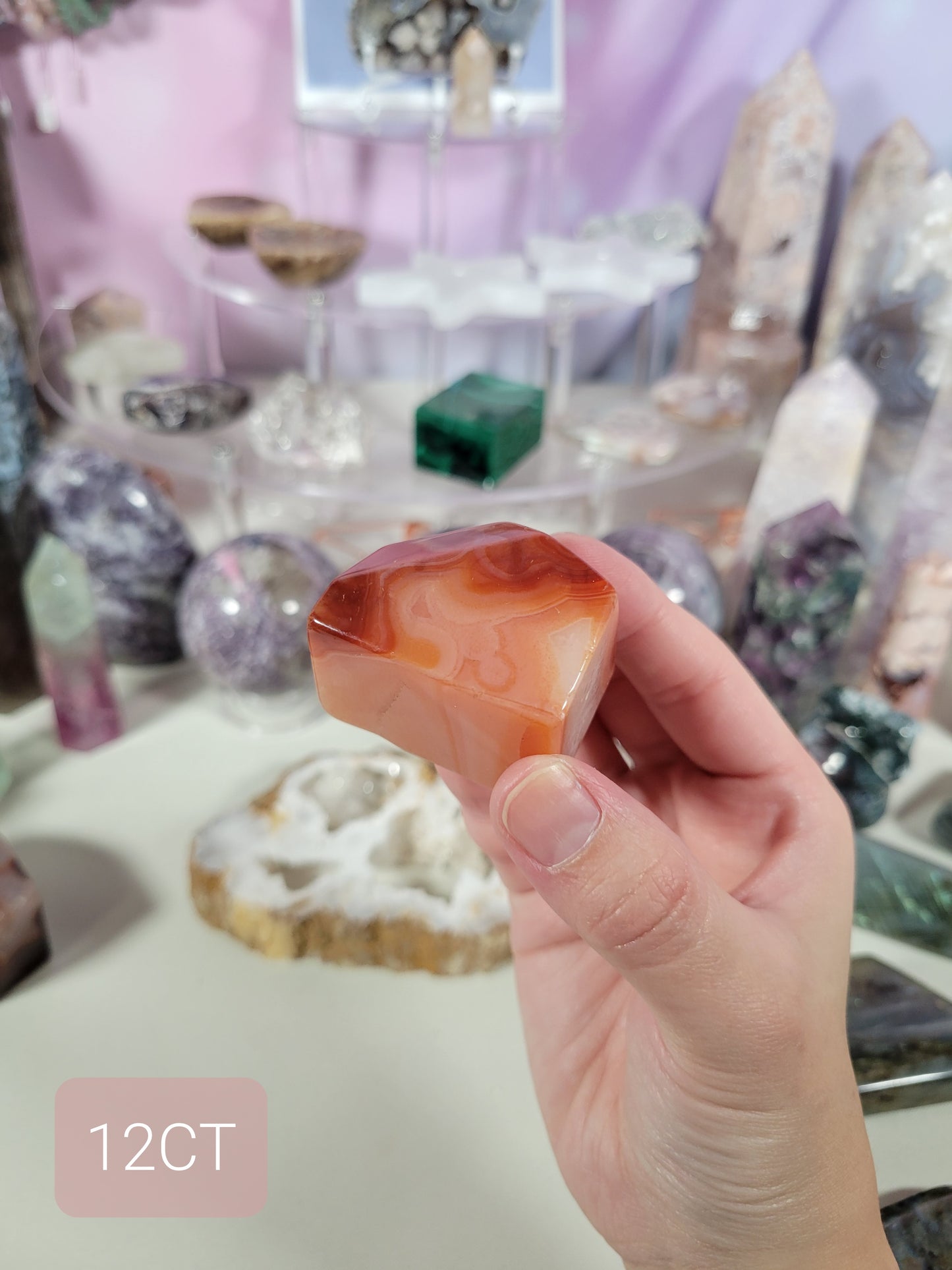 Carnelian Freeform 12CT