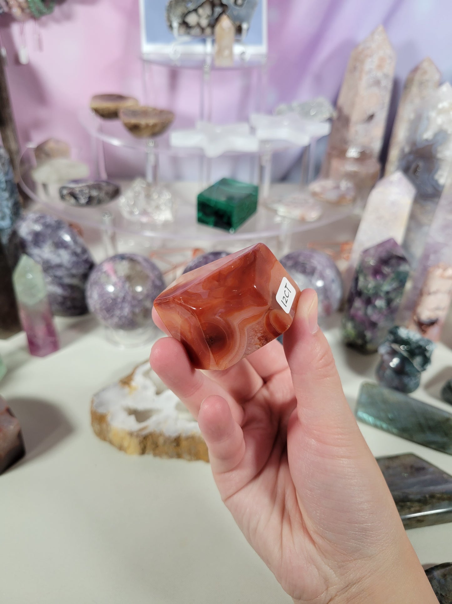 Carnelian Freeform 12CT