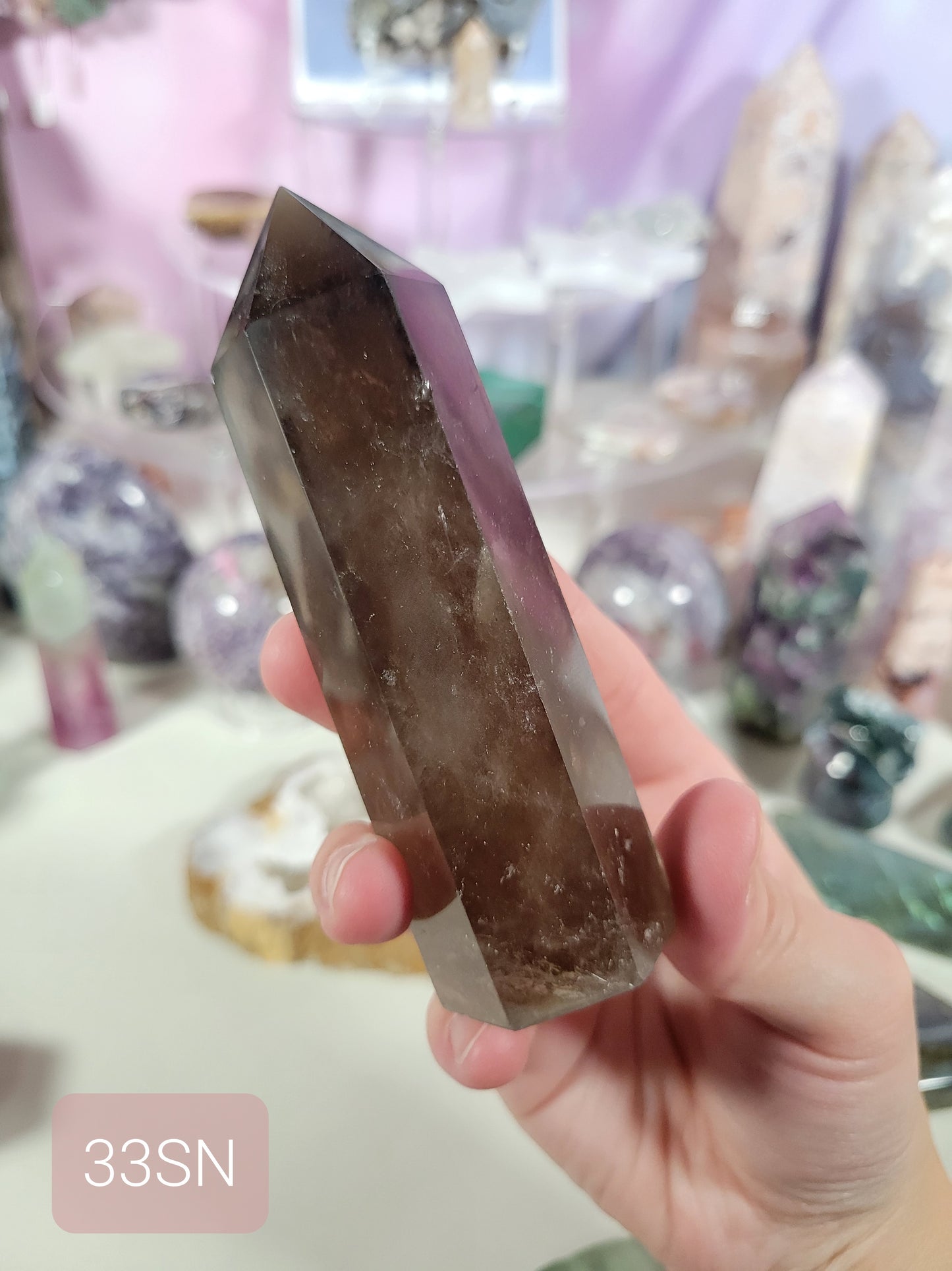 Smoky Quartz Point 33SN