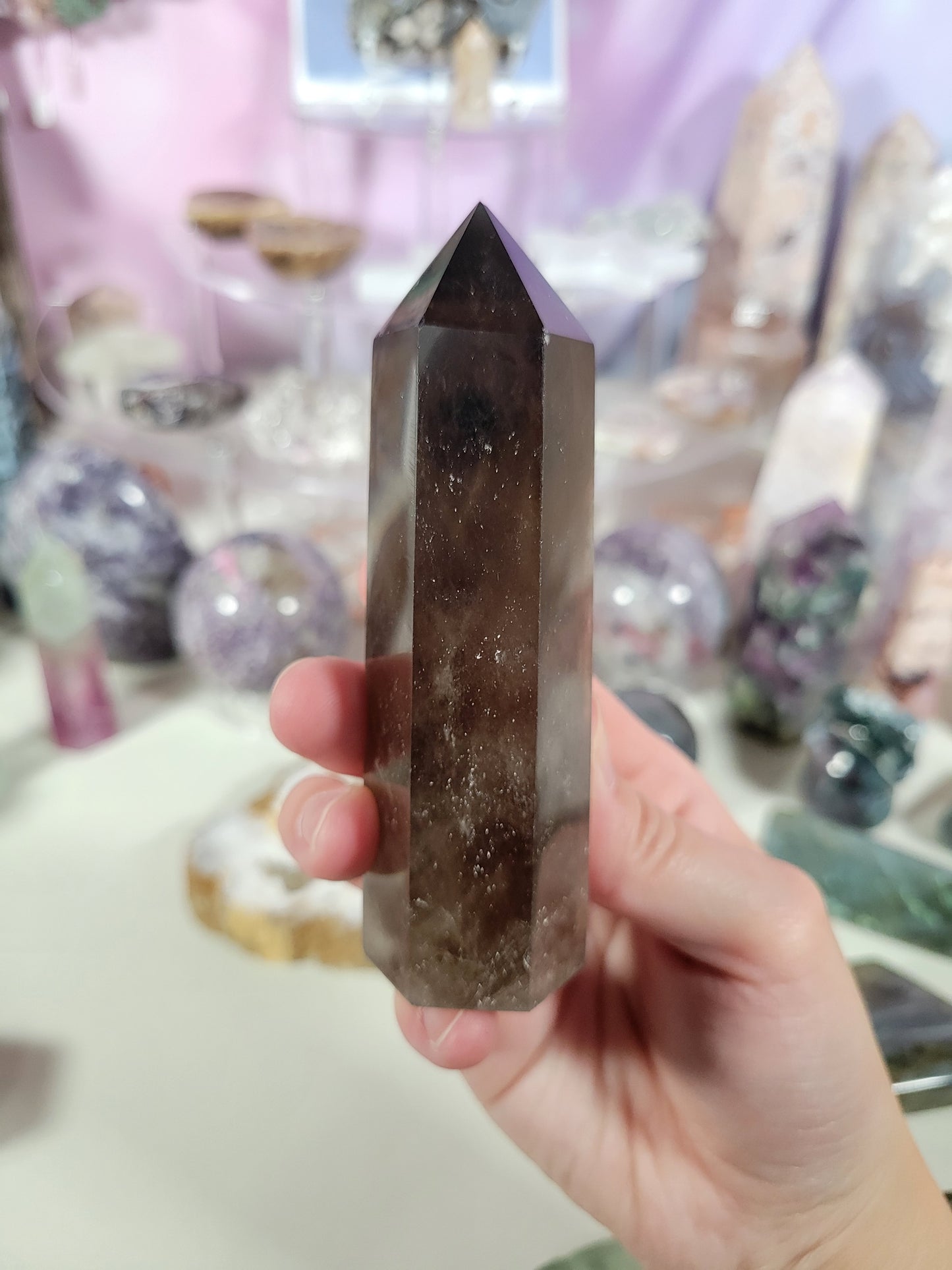 Smoky Quartz Point 33SN