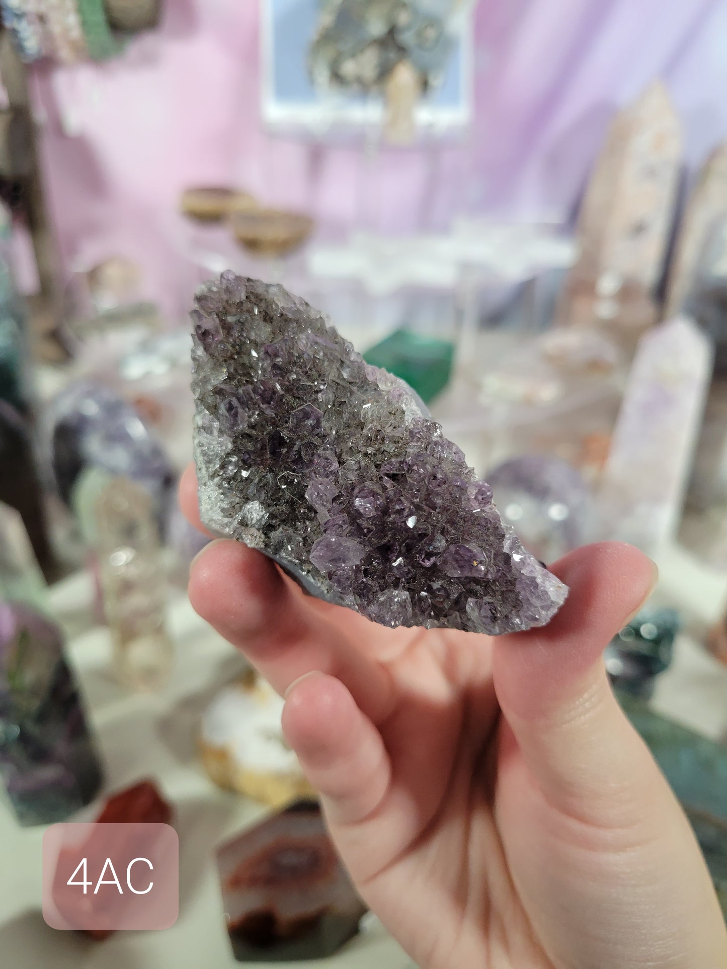 Amethyst Cluster 4AC