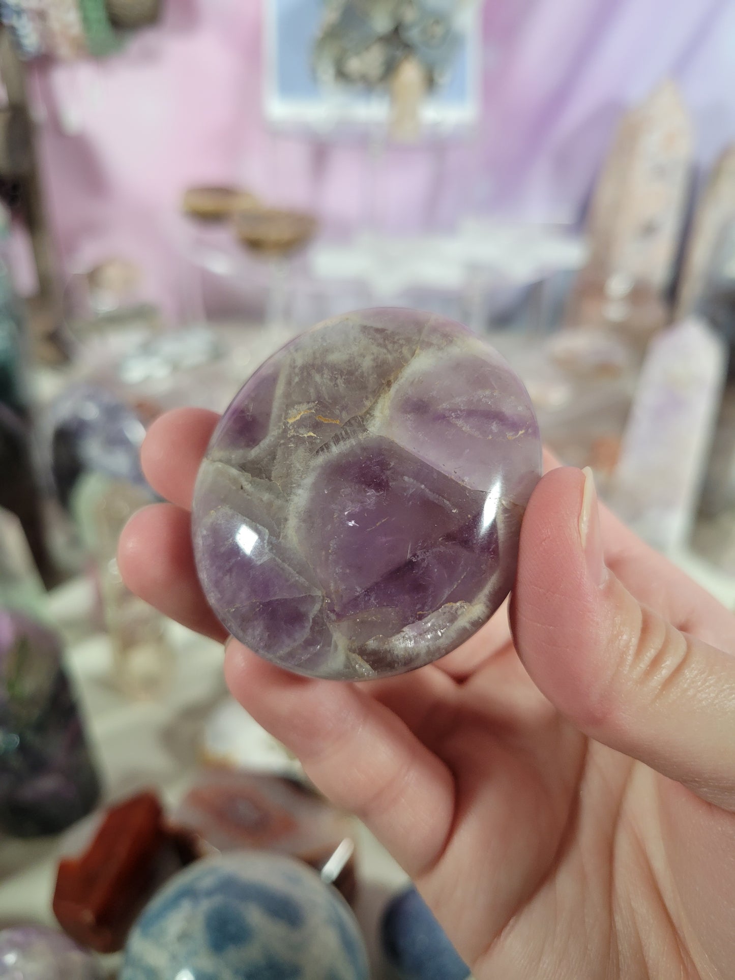 Amethyst Palmstone 5AM