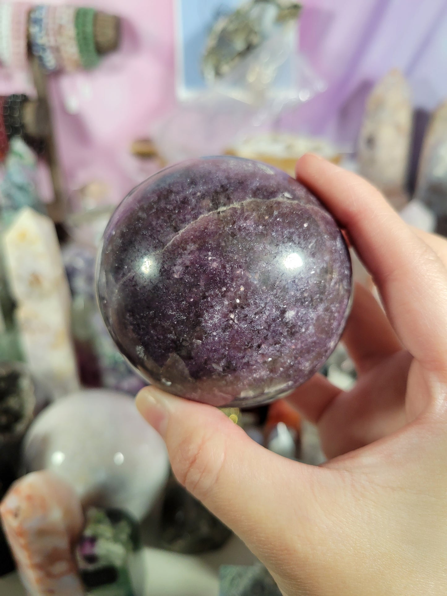 Unicorn Stone Sphere 40UU