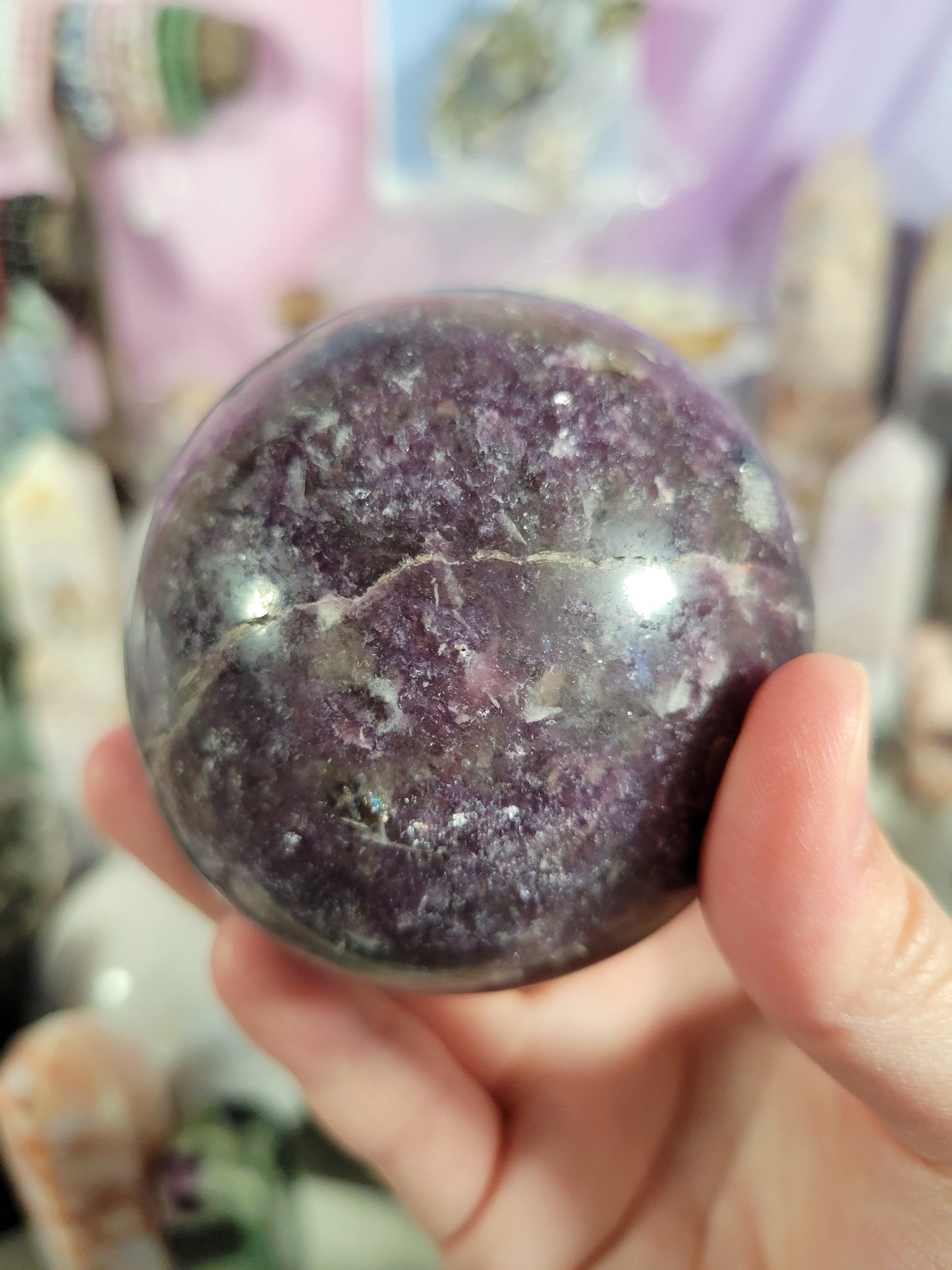 Unicorn Stone Sphere 40UU