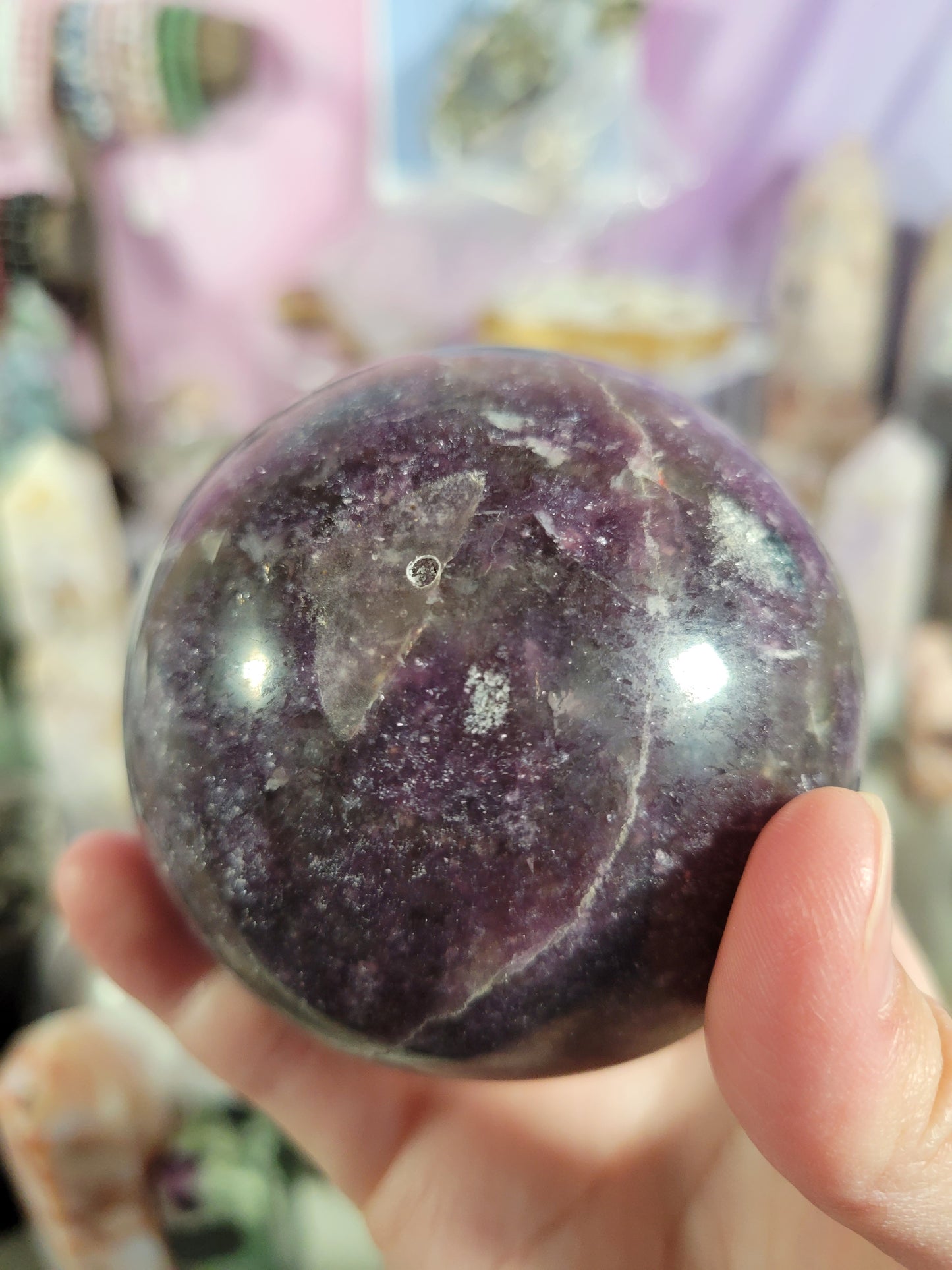 Unicorn Stone Sphere 40UU