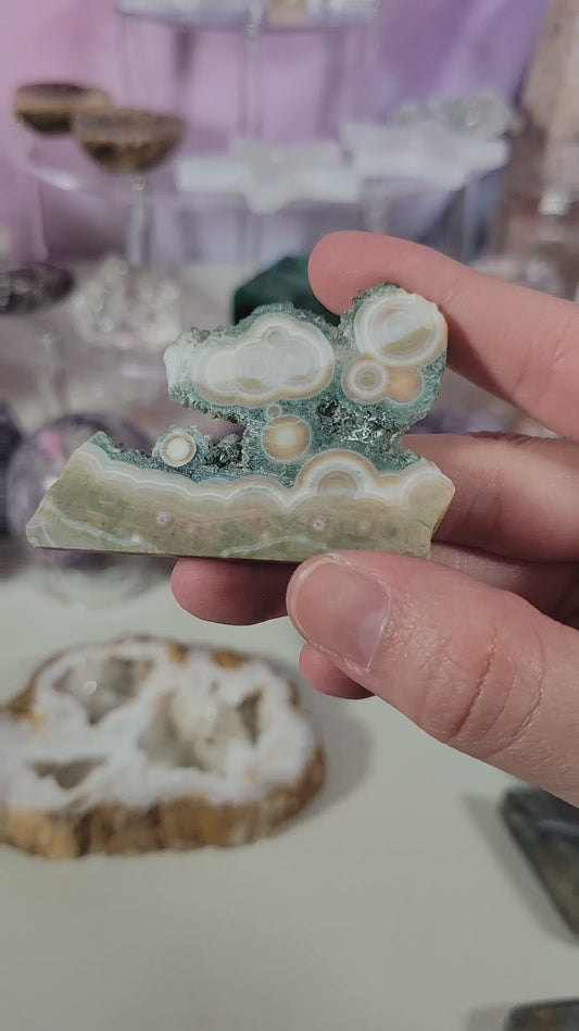 8th Vein OJ Ocean Jasper Slab 70J